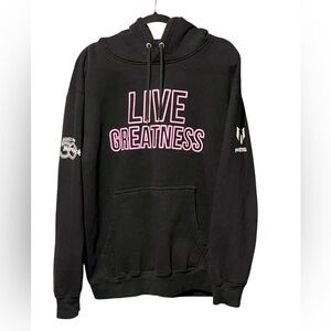 Hard Rock Cafe x Lionel Messi “Live Greatness” Special Edition Black Hoodie XL